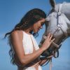 Off White Boho Wedding Dress Minimalist Summer Bridal