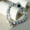 Custom Couple Initial Magnetic Bracelet Engraved Matching Gift