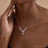 Classic Diamond Choker Necklace Crystal Bridal Statement Wedding
