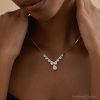 Classic Diamond Choker Necklace Crystal Bridal Statement Wedding