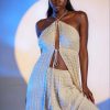 Bohemian Fringe Top Boho Chic Open Back Cotton
