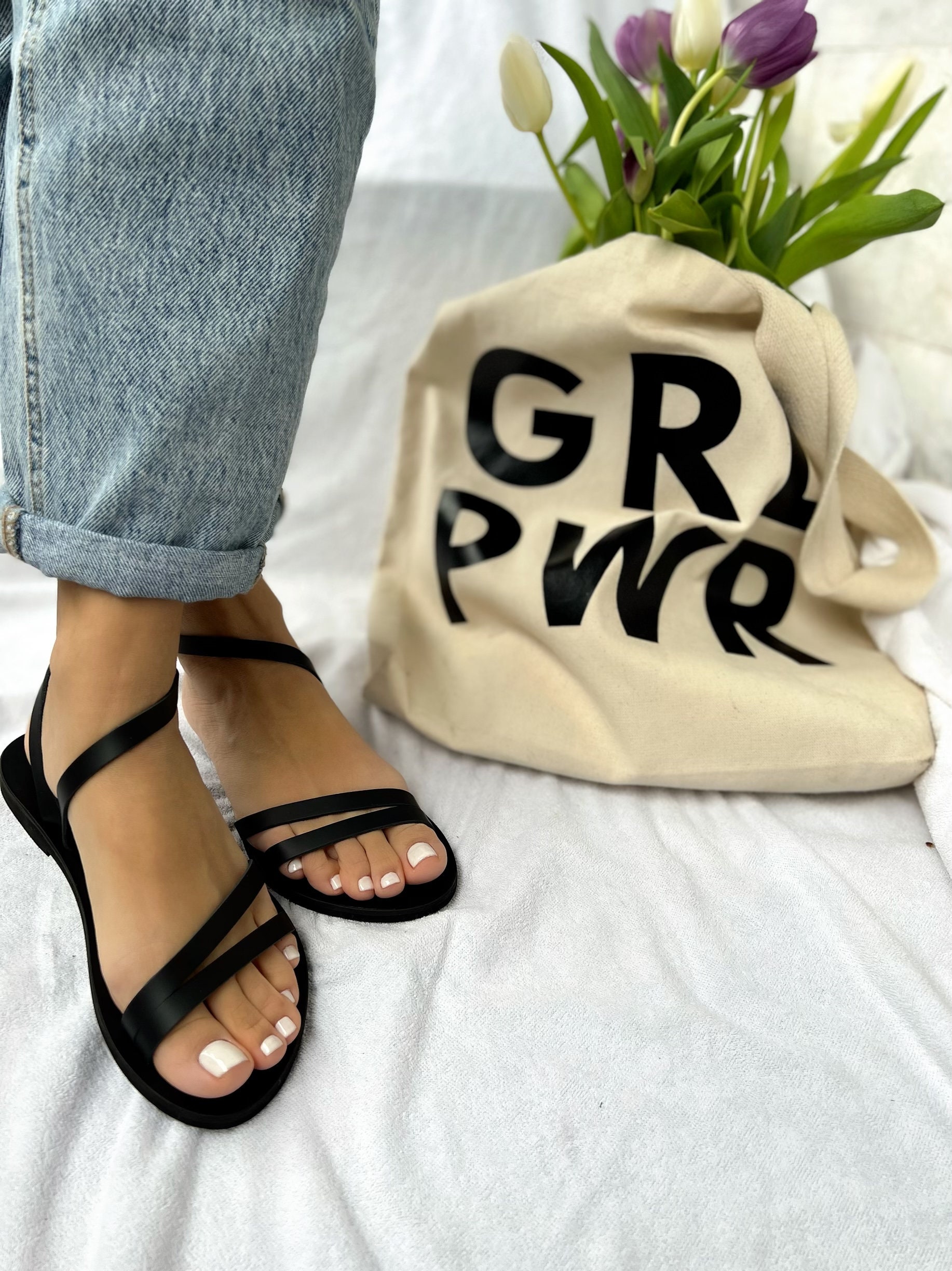 Brown Leather Sandals Greek Gladiator Summer Shoes Made Brown Leather Sandals Greek Gladiator Summer Shoes Made