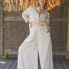 Oversized Linen Shirt Dress: Italian Tunic Blouse Plus