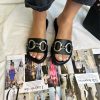 Handmade Sandals Black Summer Shoes Full Grain Leather