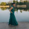 Minimalist Linen Maxi Dress Sleeveless Cowl Neck Summer