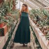 Purple Linen Dress For Women: Sleeveless Summer With